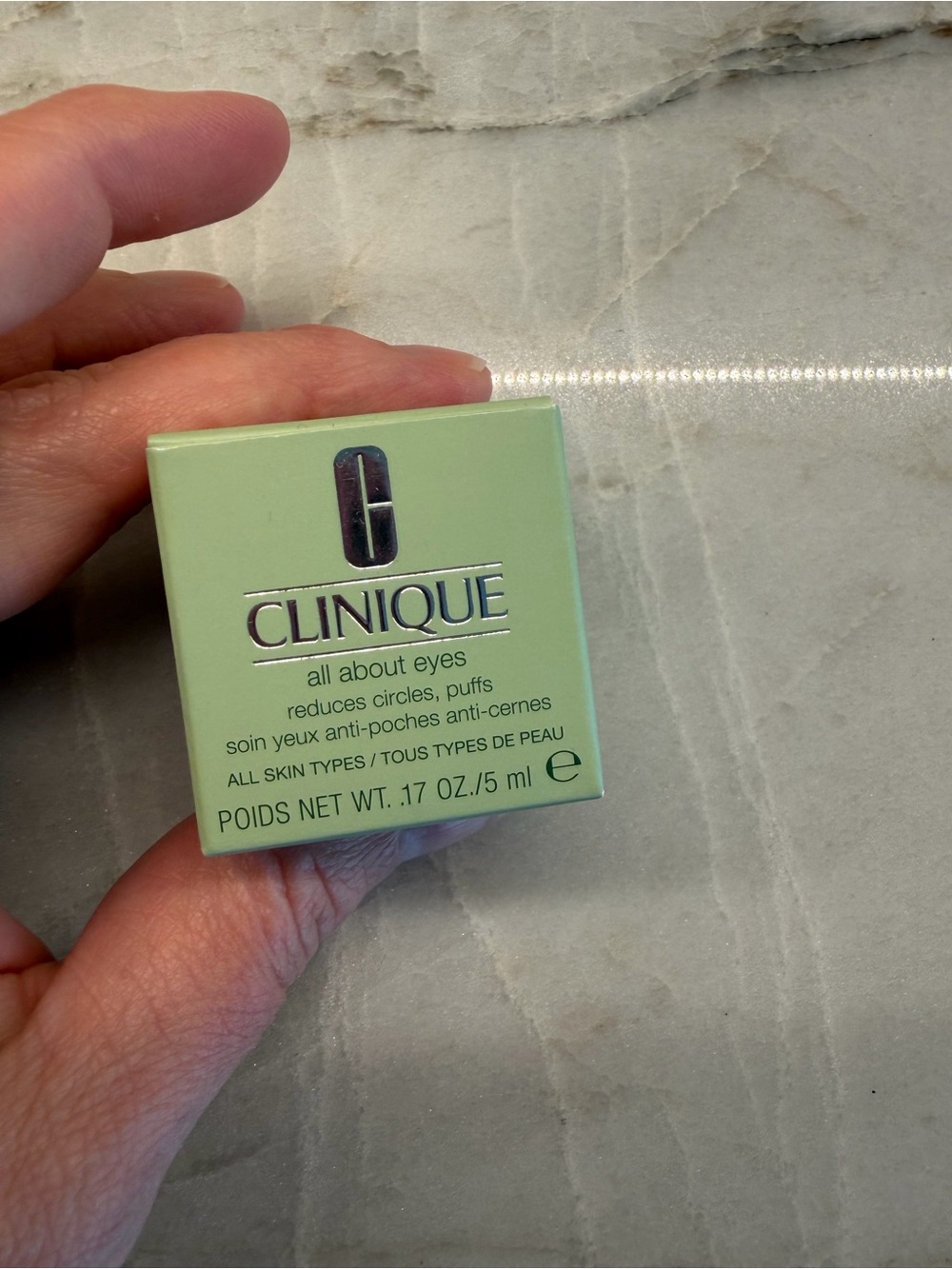 Clinique All About Eyes sample size .17 oz